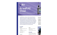 AreaRAE Steel - Model 2 - Transportable Wireless Multi-Gas Monitor Brochure