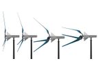 LuvSide - Model LS HuraKan 8.0 - Turbine with Horizontal Axis