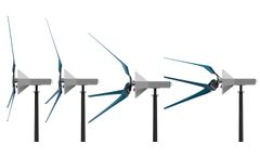 LuvSide - Model LS HuraKan 8.0 - Turbine with Horizontal Axis