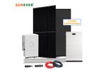 5KW-15KW Home Storage Solar Hybrid Power System 220VAC/380VAC