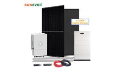5KW-15KW Home Storage Solar Hybrid Power System 220VAC/380VAC