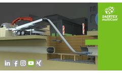 Installation SAERTEX-LINER H2O/Pressure/Gas @ SAERTEX multiCom - Video