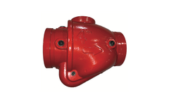 Soval - Model 823 - Ductile Iron UL/FM Grooved End Swing Check Valve