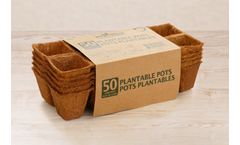 PlantBest - 50 Pot Coconut Coir Pot Refill (1.75)