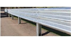 Safe-Direction Ramshield - Model TL4 - High Containment Thrie-Beam Road Safety Barrier