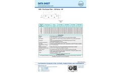 D8456 Fine Screen Filter 100 Series 90° V03