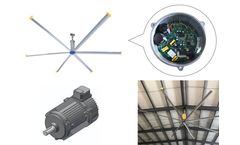 HF Motion - Model HFC-LDF01 - Motor Integrated Controller for Industrial HVLS Fan