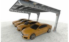 CHIKO Solar - Model CK-ST Series - Steel T Carport Solar Mounting System