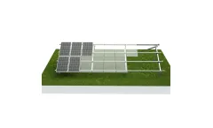 HINA - Model GROUND007 - Solar Panel Ground Mounting System with Ground Screw