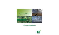 Greenhouse Irrigation Boom - Brochure
