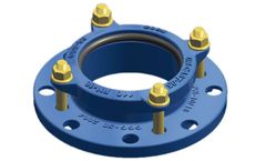 UR-CAST - Model UR-50 - Flange Adapter For PVC Pipes
