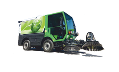 Üstün-El - Model HDS2000 - %100 Electrical Road Sweeper Machine