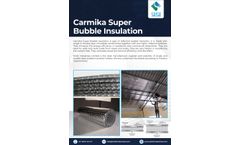 Shish Carmika Super - Bubble Insulation - Brochure
