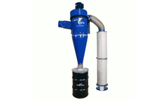 Clear Vue Cyclones - Model EF5 - Dust Collector 5HP Three Phase