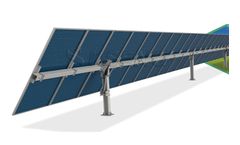 KSENG - Model KST-1P - One Portrait Horizontal Single axis Solar Tracking System