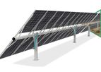 KSENG - Model KST-2P - Double Portrait Horizontal Single Axis Solar Tracking System