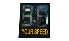 ViaSite - Model 25 Eco  - Radar Speed Sign