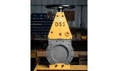 DSS Valves - Model M81 - Knife Gate Valve for Low Pressure Severe Service Applications