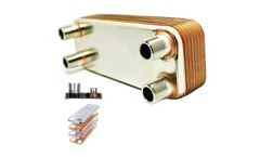 Jiangxing - Model JXZ - Titanium High Pressure 20kw Brazed Plate Heat Exchanger
