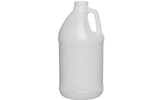 Cary - Model 68WNC2 - 1/2 Gallon Natural HDPE Plastic Round Jug