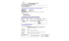 Intech - Model CH3Br - CAS - 74-83-9 - Methyl Bromide - Brochure