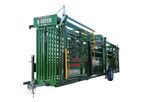 Arrowquip - Model Q-Catch 87 Series -  Portable Cattle Chute, Alley and Tub