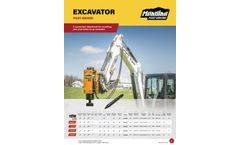 Excavator Post Drivers - Brochure