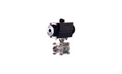 Alflow - Ball Valve 3-Part ISO5211 for Industrial Applications