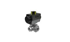 Alflow - Ball Valve 3-Way - ISO5211