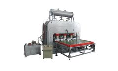 Yihe Machinery - Short Cycle Melamine Lamination Line