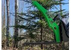Reaper Attachments - Model SS-FG-66 - Skid Steer Fork Grapple for Logs and Brush