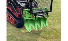 Reaper Attachments - Model MSS-FRW-100 - Mini Skid Steer 10,000 lbs. Winch