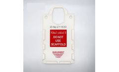 Universe Plastic - ABS Plastic Safety Scaffolding Tags for Construction Sites