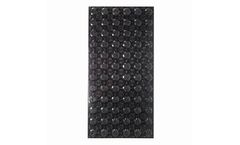 Universe Plastic - Anti-Slip Black SMC Floor Plate Tactile Tile