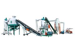 Fude - Biomass Sawdust Particle Production Line Machine