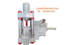 hydraulic pressure - Model vertical - Aluminum chip cake press machine
