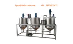 palm oil - Model large - Refining machine