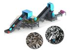 scrap metal - Model scrap iron - Shredder production line