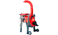 Debarking Machine - Model Type S - Wood Debarking, Sharpening, and Chamfering Device for Economic Wood Processing