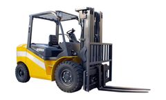 HYMEDI MACHINERY - Model CSF50 - Forklift with Integrated Safety and Ergonomic Features