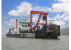 Hengpeng - Model 2200m3/H Water Flow Sand Dredger Cutter Suction - Large Bucket Wheel Dredger