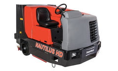PowerBoss - Model Nautilus HD - Scrubber-Sweeper with High Dump Capability