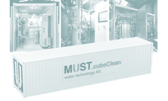 MUST - Model cubeClean - Containerized Wastewater Treatment System