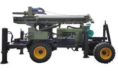 HJi - Model 200W - Four Wheels Hydraulic Water Well Drilling Rig