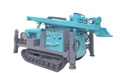 HJi - Model 400 600 - Rubber Tracks Fully Hydraulic Rope Coring Drilling Rig