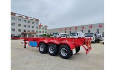 JNHTC - 3 Axle Frame Type Container Transport Semi-Trailer