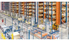 Mecalux - Automated Trilateral Stacker Crane for Warehouse Automation