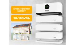 SolarEast - Model PowerCool-LFP-HV - Stack-Mounted Energy Storage System