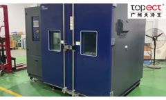 TOPECT Temperature and Humidity Test Chamber FPTH2250-30A - Video