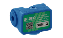 SEMEQ - AXON HD Vibration Sensor with Internal Trigger for Predictive Maintenance